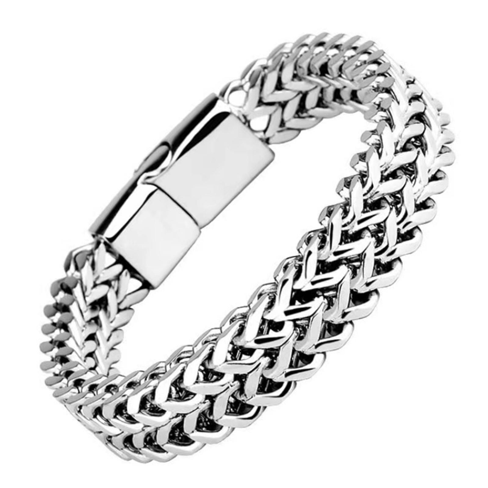 

Elegant Ladies Bracelet Stainless Steel Chain Bracelet Adjustable Length Bangle Women Jewelry for Jewelry Crafting B1