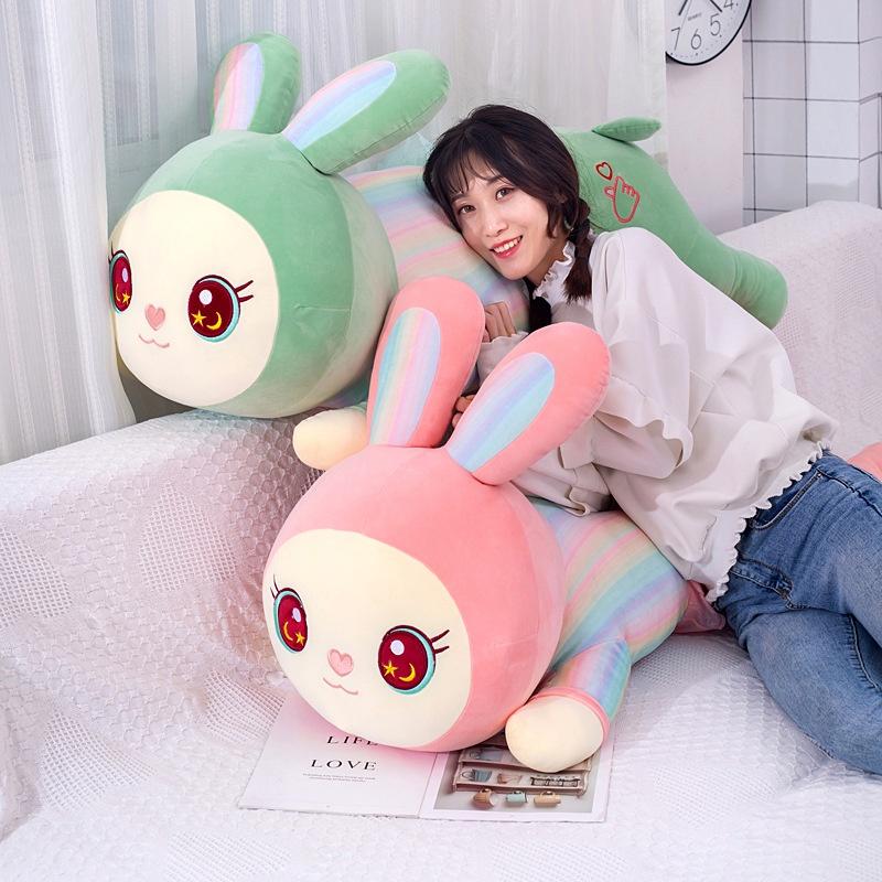 Large Plush Toy Bunny Rabbit Doll Soft And Fluffy Perfect Birthday Gift For Kids And Girls