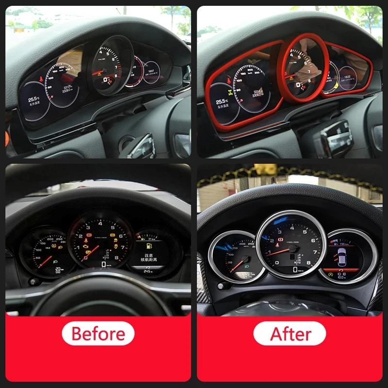 Dashboard Trim Molding Cover for Porsche Macan Cayman Boxster Panamera Cayenne