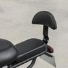 Electric Bike Rear Seat Cushion, Backrest Comfortable Practical Rack for Cycling
