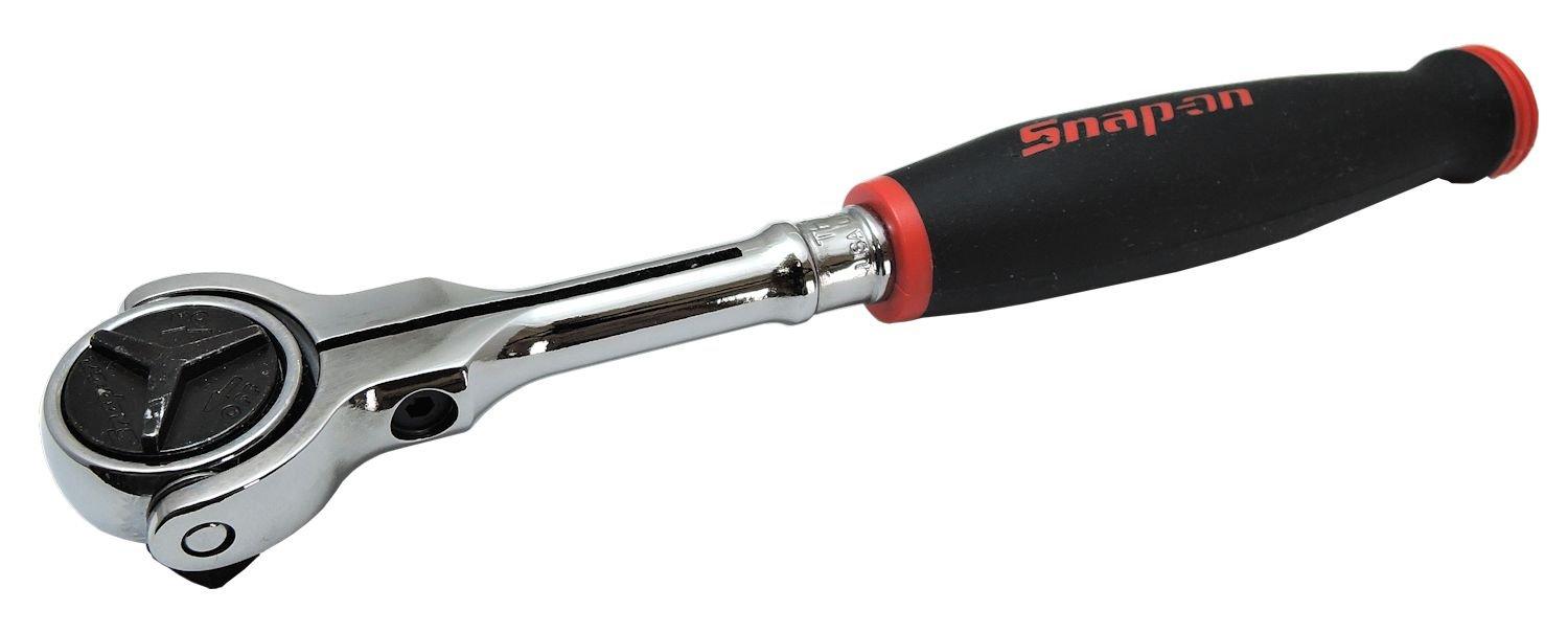 

Ratchet Handle Swivel Head Socket Snap-on Size 6.35mm 1/4 [THNF72]