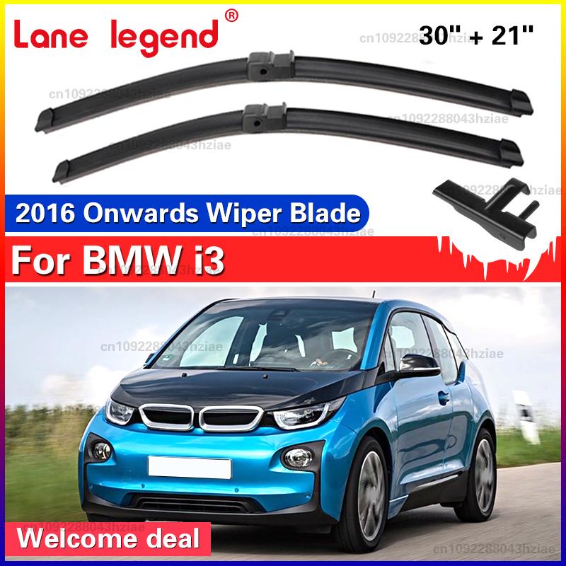 For BMW i3 2016 Car Wiper Blades Onwards Windshield Windscreen Front Window Blades Car Accessories 30 +21 BMW i3