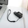 USB 3-Port Direct Plug Splitter: 2.0 + 3.0 Portable Mini Hub
