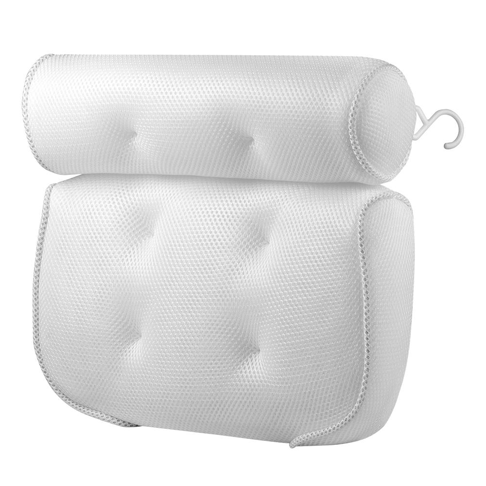 Buy Bath Pillow Luxury 3D Mesh Cloth Spa Bathtub Pillow at affordable