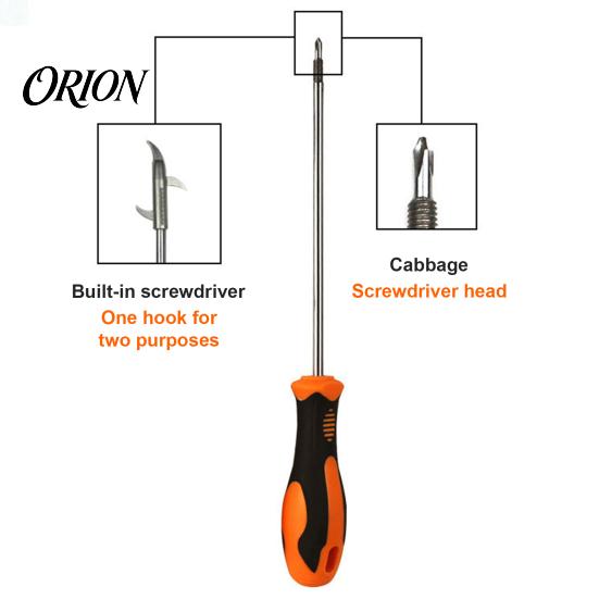 Automotive Tire Maintenance Tool Cleaning Hook, Car Gap Buckle Stone Tread Remover Cleaner Universal