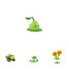 Plant Vs. Zombies Collectible Figures With Various Weapons And Ammunition