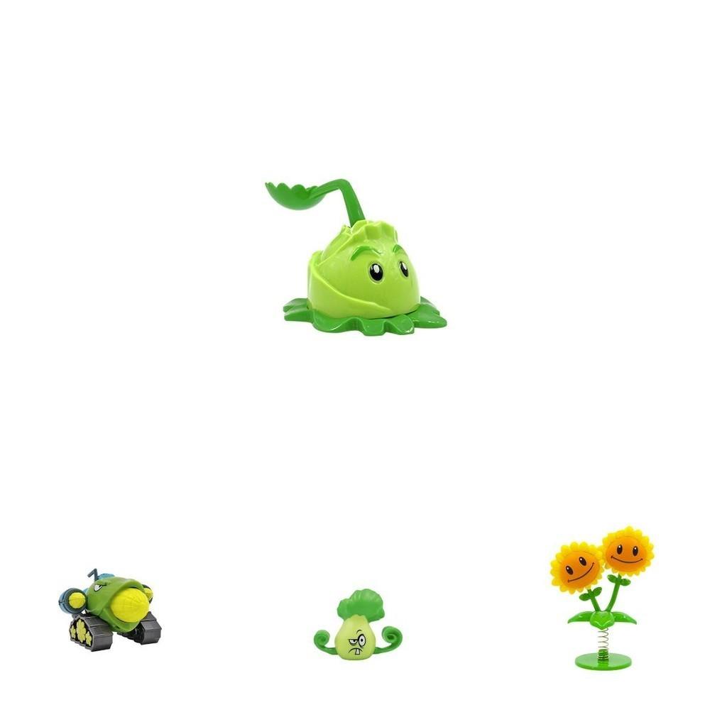 Plant Vs. Zombies Collectible Figures With Various Weapons And Ammunition