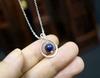 Sterling Silver Infinity Handmade Lapis Lazuli  Necklace Pendant For MOM Wife