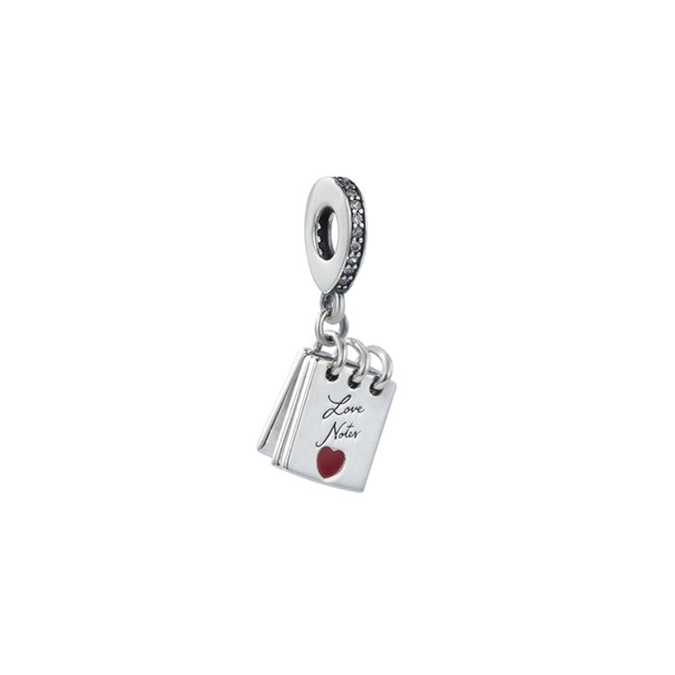 Pandora Colorful Adjustable Bracelet Pendant Love Note 925 Silver Jewelry Accessories Women jewelry 797835CZ Silver,F