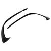 3pcs Glossy Black Front Bumper Spoiler Splitter Trim Replacement for Mercedes?Benz A?Class W176