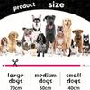 New USB Rechargeable Pet Dog LED Light Collar Luminous Trimmable Dog Fiber Optic Collar Anti-Lost Durable Dog Collar