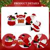 Christmas Door Topper Top Frame Corner Sign Decor Sturdy Compact Gift Props DIY Craft Ornament