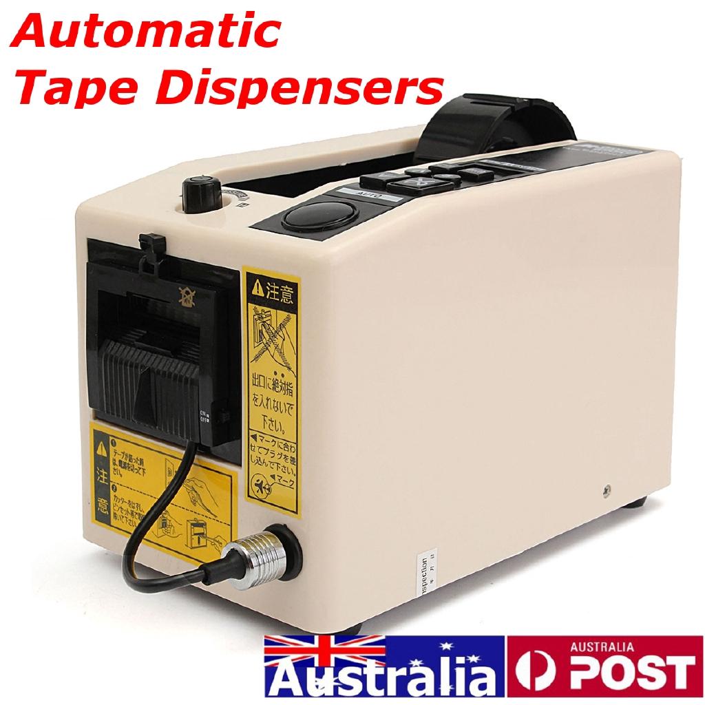 

220В 18Вт Автоматический электрический диспенсер для ленты Режущий станок Резак для клейкой ленты Упаковочная машина Инструмент для резки ленты Офис