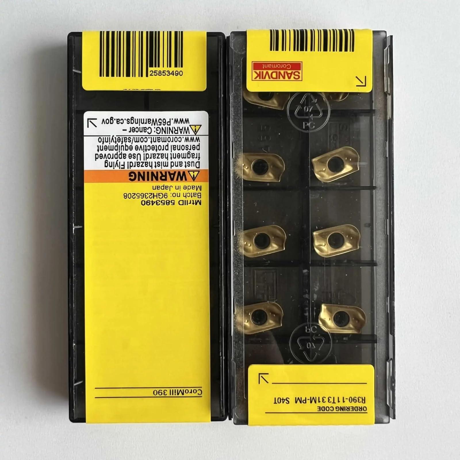 

Original Sandvik / R390-11T331M-PM S40T / Carbide CNC Blade 10 Pieces