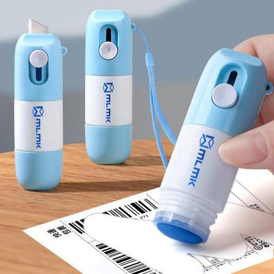 Integrated Thermal Paper Correction Fluid for Privacy Protection