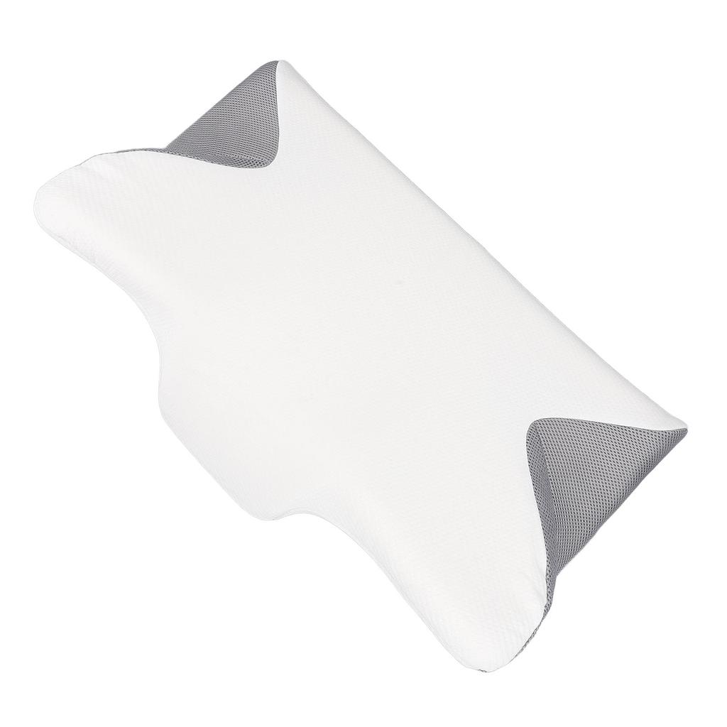 Cervical Pillow with Skin Friendly Pillowcase Ergonomic High Density Slow Rebound Memory Foam Neck S