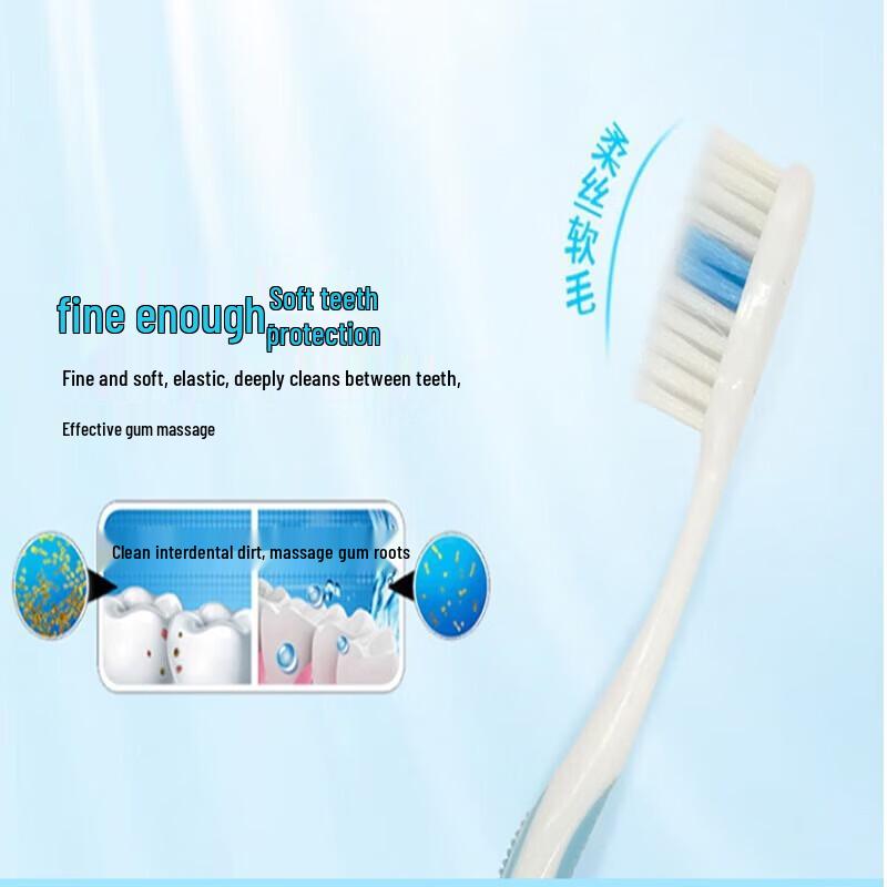 Frog QT131B Soft Bristle Adult Toothbrush Set