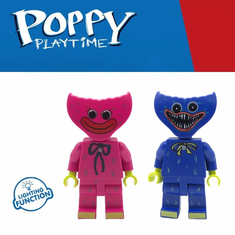 Giocattolo Luce Figura Gioco Poppy Playtime Per Fan Con Blocchi Puzzle Huggy Wuggy