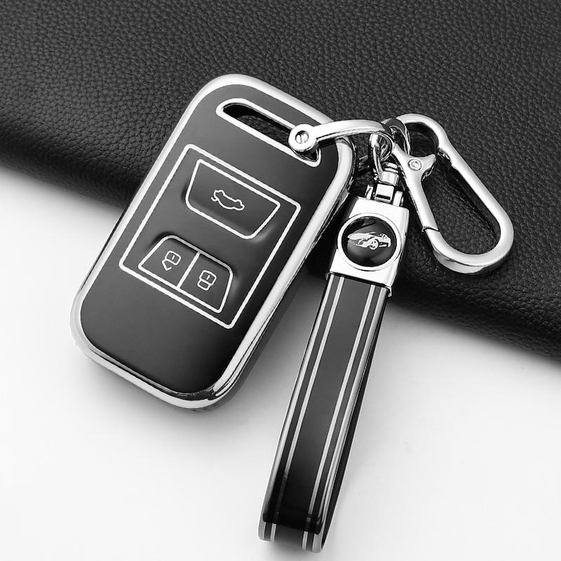 Tpu Car Remote Key Cover Case Shell Fob For Chery Tiggo 3 5X 4 8 Glx 7 Arrizo Tiggo 8 Keychain Protective Accessories