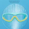 Waterproof Children's Swimming Goggles High-definition Anti-fog Wide-angle Large Frame Seal Wearing Earplugs Goggles for Kids2