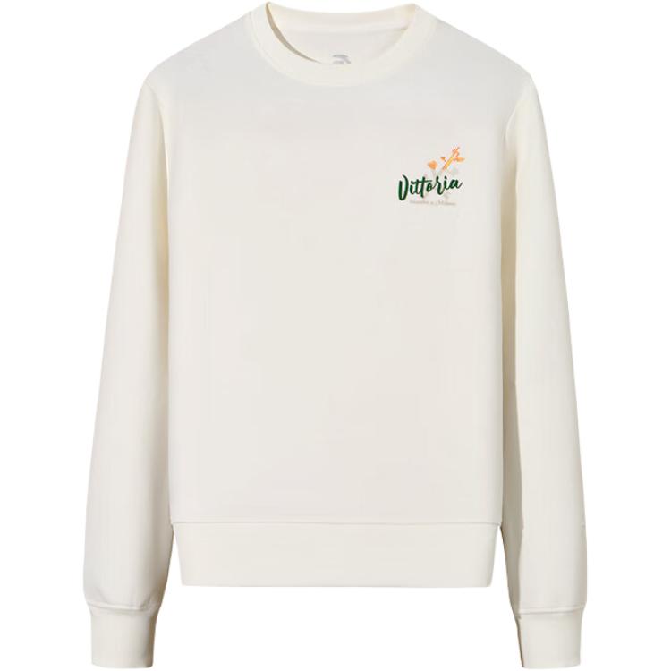 

Anta Удобный Универсальный Повседневный Свитшот Свободного Кроя с Буквами Женские топы 162548714-4 S