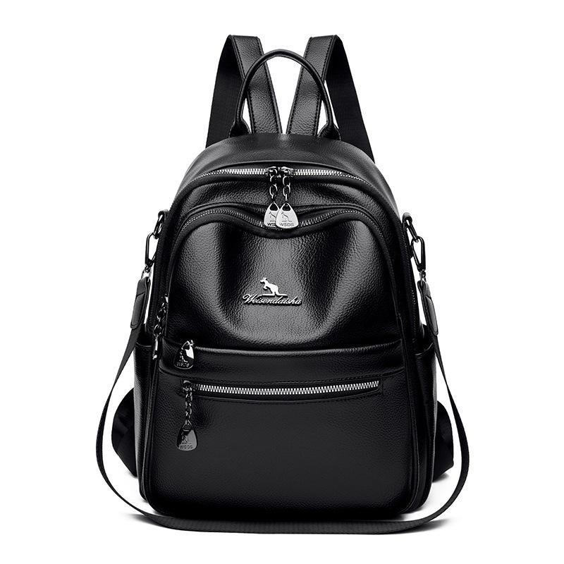 Leisure Double-shoulder Bag, Large Capacity Student Backpack, Travel Backpack, Women's Bag