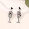 Popular New Year's Party Goblet Party Earrings European and American Jewelry Women's New Earrings