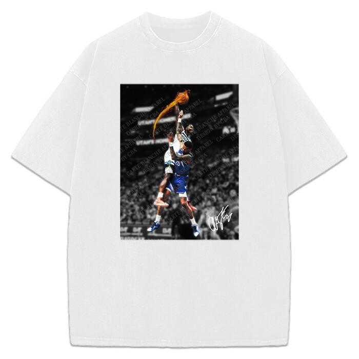 Anthony Edwards Dunk Of The Year Poster Custom Design Graphic TShirt L