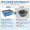 Pool foot bath soak tub Foot Wash Tub Foldable Foot Cleaning Basin Hot Tub Soaking Bucket Swimming Pool Cleaning Tub  Foot Wash