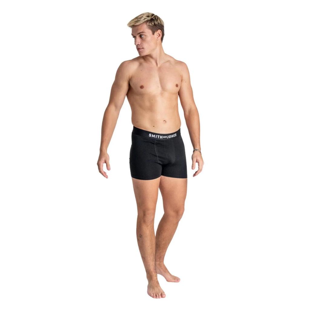 Smith & Jones Mens Cedar Boxer Shorts (Pack of 5)