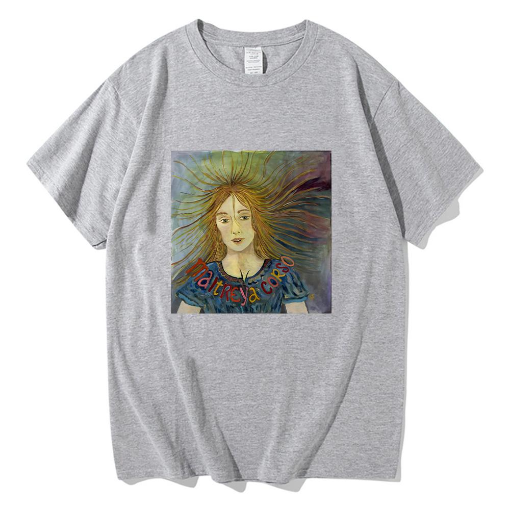 Maya Hawke MAITREYA CORSO T Shirts Fan Fashion Merch Clothing Cotton Soft Tee Women Men Casual Short Sleeve Top Y2K
