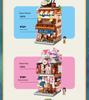 LOZ Building Blocks: Japanese Street Scene with Matcha Shop & Ramen Canteen - Miniature Set