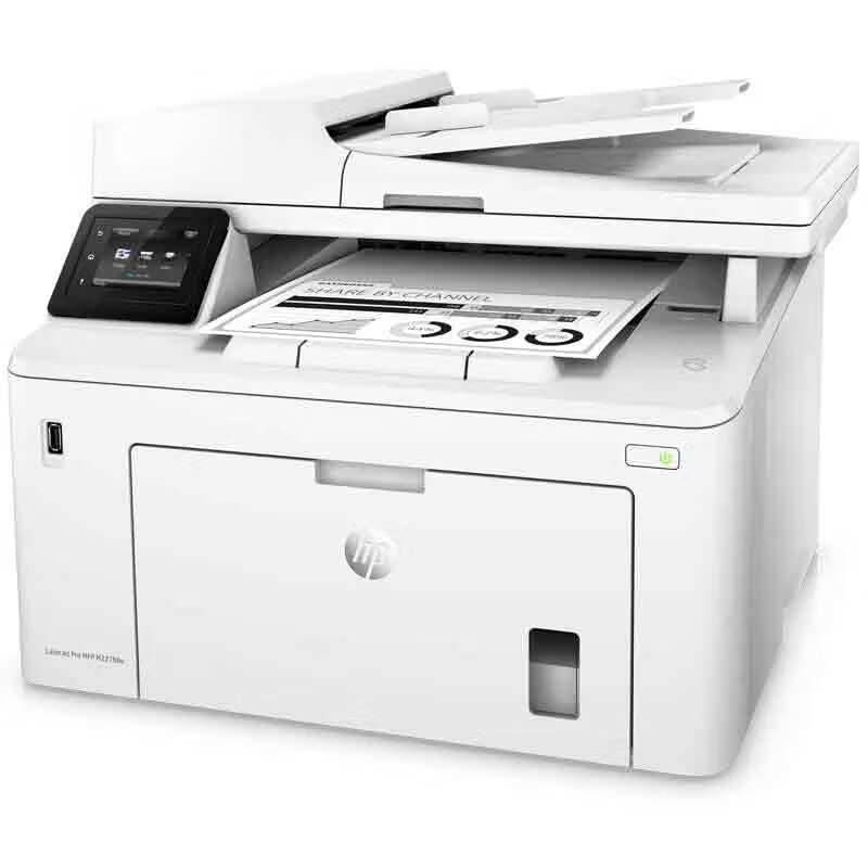 HP M227fdw Black & White Laser Multifunction Printer CN plug (adapter included)