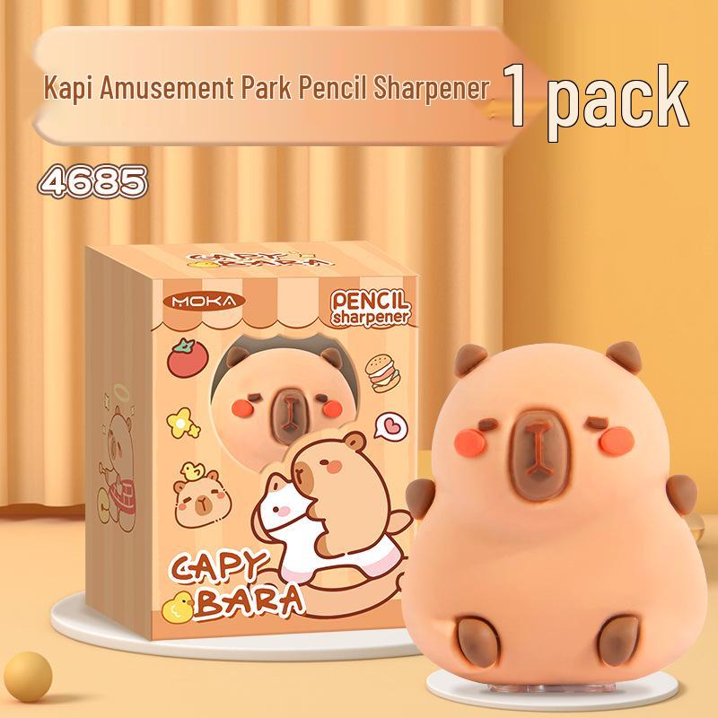 Буддийская Капибара Фигурка Точилка - Очаровательный Мультяшный Животный Подарок