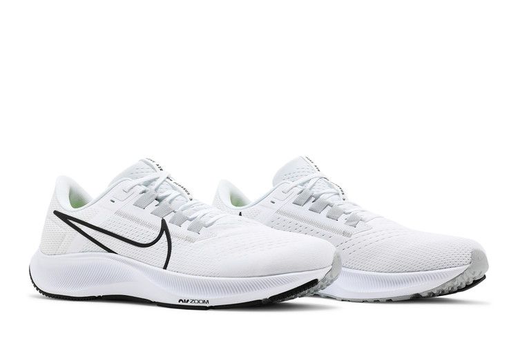 Nike Air Zoom Pegasus 38 White Black Pure Platinum