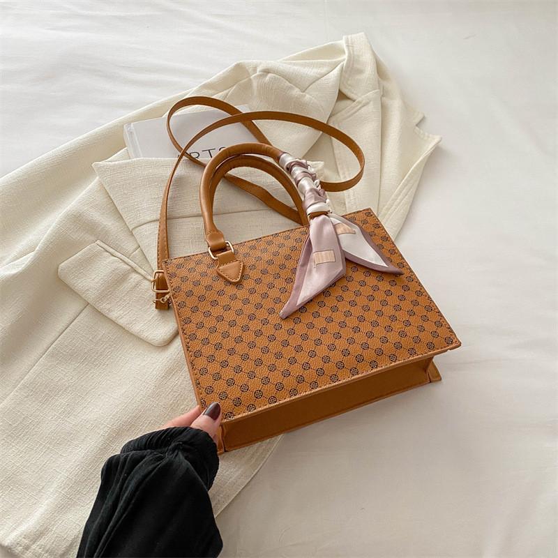 

Stylish Large Capacity Women s Bag Trendy Retro Casual Shoulder Handbag Available In Black White Pink Brown And Coffee StyleE