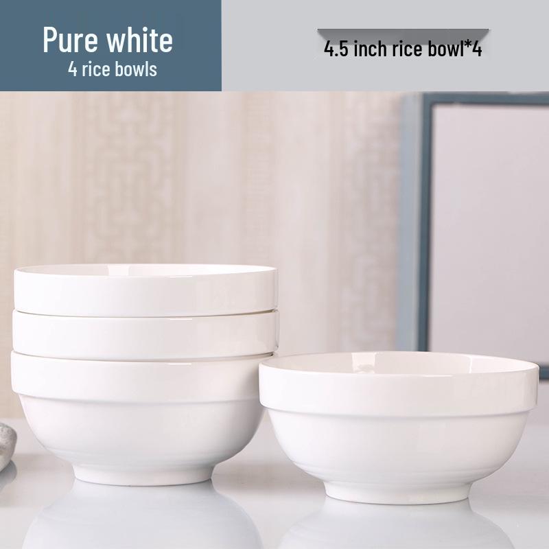 2026 Stylish 8-Piece Dinnerware Set: Plates, Bowls & Chopsticks for Student Dorms