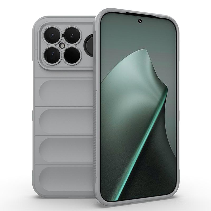 KEYSION Shockproof Matte Phone Case for Xiaomi POCO F8 Ultra F8 Pro Anti-skid Soft Silicone Phone Back Cover for POCO F8 Pro