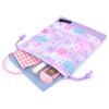 COLORFUL CANDY STYLE Drawstring Lunch No Gusset Name Unicorn Fantasy Set of Cute for Elementary Lunch NL900602 Bags, Medium, (with Tag),