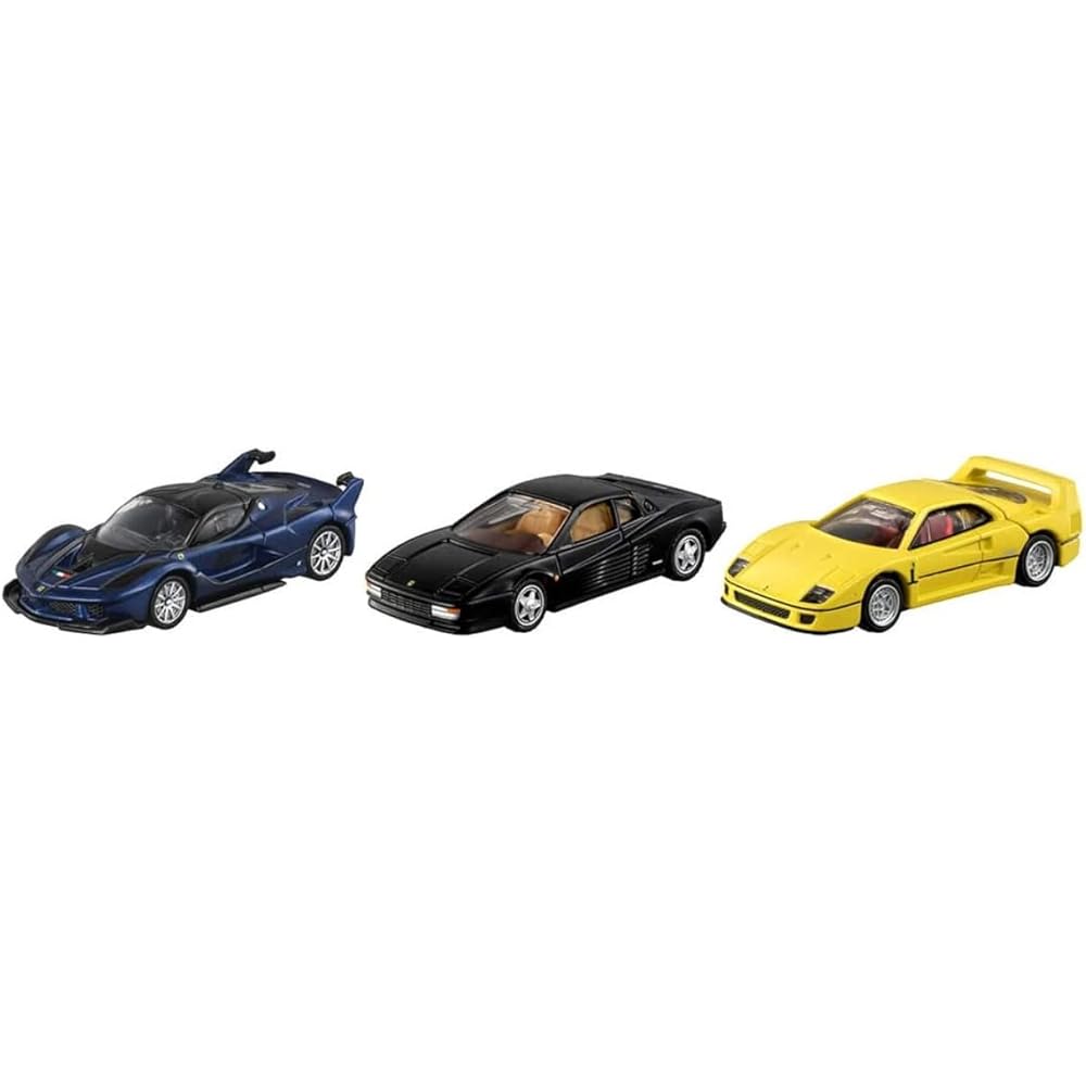 

Takara Tomy Tomica Premium Ferrari 3 Models Collection Diecast Cars Toy for Ages 6 and Up