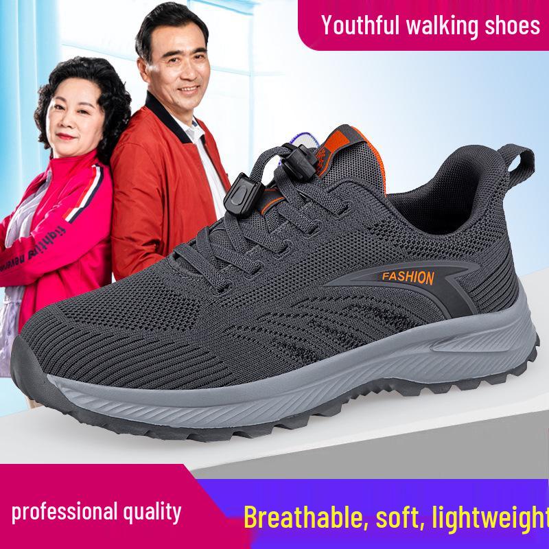 Women's Non-Slip Comfortable Walking Shoes - Soft Sole for Middle-aged & Elderly