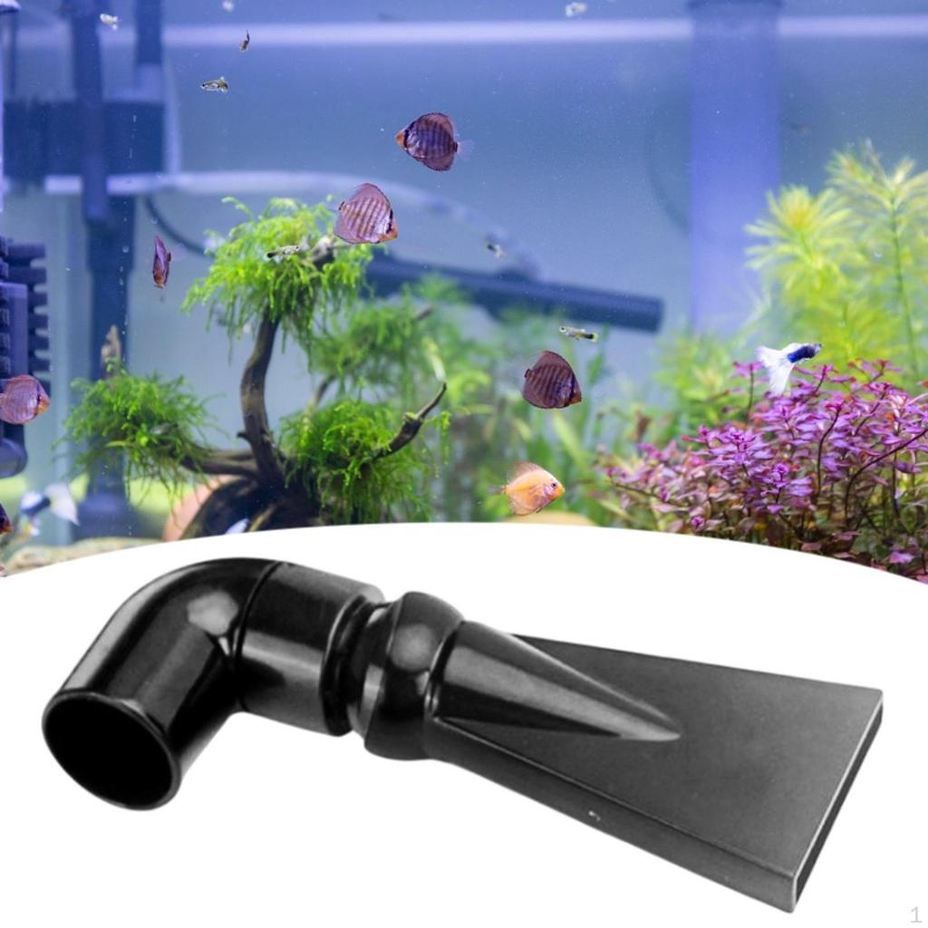 Aquarium Nozzle Fish Tank Spray Sturdy 360° Adjustable, Water Outlet Return Pipe Fitting,