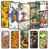 Phone Case For Oneplus 13R 13 12 10T 11 R10 Nord N100 N200 N10 9 9R CE 2 3 Z Pro Lite 5G Soft TPU Cover Monkey And Banana Capas