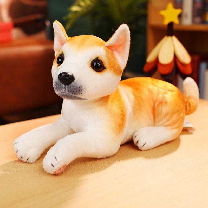 Cute Cartoon Dog Plush Toy - Husky, Akita, Shiba Inu, Beagle Puppy Doll