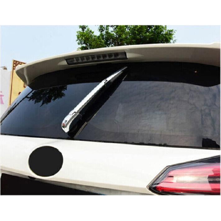 For Toyota RAV4 Chrome Car Rear Window Rain Wiper Blade Cover Trim cap 2013-2018