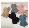 Women's Touchscreen Velvet-Lined Cold-Proof Cycling & Driving Gloves for Autumn/Winter