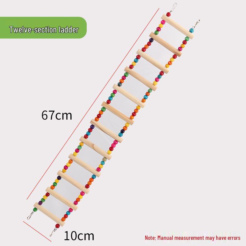 Parrot Climbing & Swing Toy Set for Budgies & Cockatiels