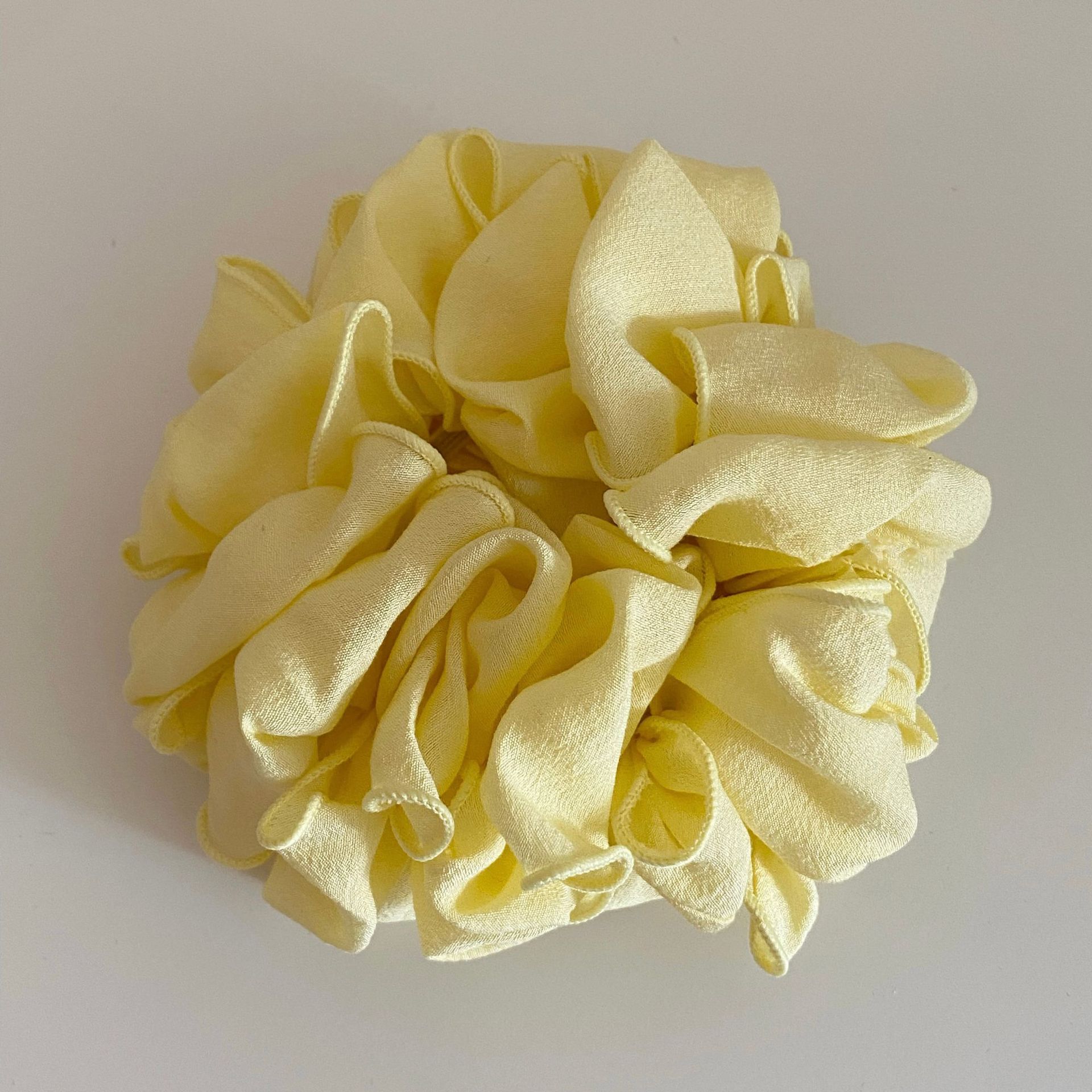 

Нежный темперамент Плиссированные Большие Повязки на Голову Женские Высокоэластичные Резинки для Волос Резинки Повязки для Волос для Высокого Хвоста Аксессуары для Волос