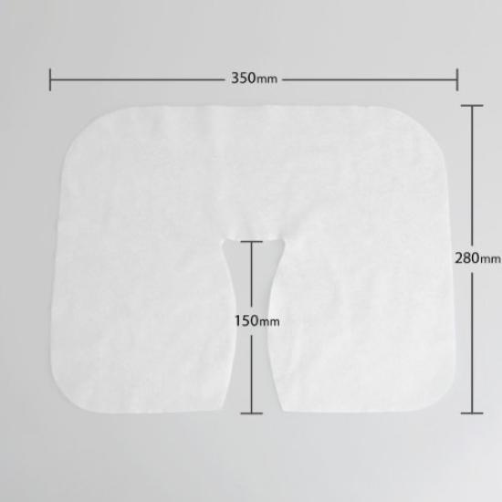 Pillow 100 Sheets Face Face Pillow U-Shaped Sheets, [Face Paper, Sheet, Cover, Cover, Disposable]
