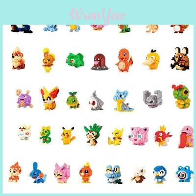 Pokemon Micro Blocks Building Kit With Abs Material For Kids And Adults